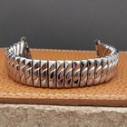 Vintage 19mm 18mm 16mm 50s Stonewall Stainless Steel Classic Stretch Watch Band