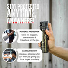 5 Police Magnum Pepper Spray 4 Ounce Flip Top Belt Clip Stream Defense Security