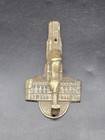 Vintage Cast Brass Door Knocker York Minster Cathedral 49x93mm Reclaimed 