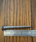 Wood Screws Antique Slotted Flat Head   18 X 3    Steel Plain Usa Made Free Ship