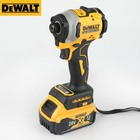 Dewalt Dcf850 20v Max 1 4 Cordless Driver Brushless  w Battery And Charger 