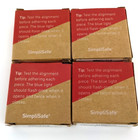 Simplisafe  4-pack  Entry Door Window Sensor Es3 White 3rd Generation Brand New