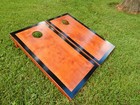 Regulation Black Border Gunstock Cornhole Boards W  Bags
