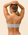 Branwyn Merino Wool Essential Bralette Size Small In Luna Gray - Msrp  48