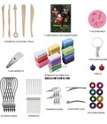 50 Colors Polymer Clay Kit Oven Bake Clay Model Clay Non-sticky Non-toxic Diy
