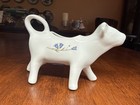 Vintage Cordon Bleu Bia International Cow Creamer Wild Bell Flowers  Pitcher