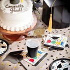 Graduate Cap Toss Finally Done Paper Beverage Napkins 48ct
