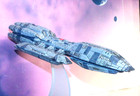 Battlestar Galactica Mercury Battlestar 7  3d-resin Miniature  star Wars Armada 