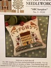 Chart Abc Samplers Fgh No  3 Cross Stitch Sampler New Little House Needleworks