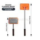 1pc Telescopic Car Windshield Cleaner Defogging Glass Brush Tool - New