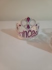 Rhinestone Kids Girl Crystal Tiara Hair Band Bridal Princess Is Plastic  
