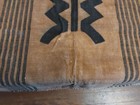 Vintage Brown And Black African Mud Cloth 89  X 100 