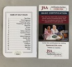 1979 Fuzzy Zoeller Autograph Augusta National Masters Scorecard Golf Jsa Cd81504