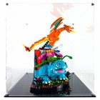 Display Case For Lego   72153 Pok  mon Venusaur  Charizard And Blastoise