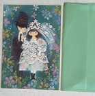 Vtg Mcm 1970 s Buzza Cardozo 4 Greeting Cards Unused Wedding And Thank You