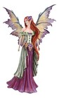 Ebros Amy Brown  summer Fairy Queen  With Flower Adornment Statue