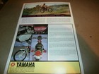 Original 1971 Yamaha 90 Enduro  Ht1-b Motorcycle Sales Brochure