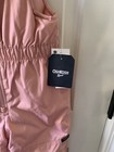 Osh Kosh B gosh Girls Pink Snow Suit Overalls Size Small 4 Nwt