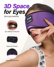 Lc-dolida Sleep Headphones  White Noise 1 Count  pack Of 1   Dark Purple