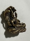 Phra Vishnu Lp Rare Old Thai Buddha Amulet Pendant Magic Ancient Idol 6