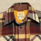 Vtg 70s Cranbrook Heavyweight Flannel Plaid Shirt Shacket Men   s  Wool Blend Sz M