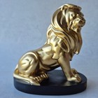 3 Las Vegas Casino Statues  Mgm Grand Lion paris Balloon venetian Gondola Ferro