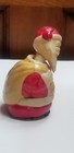 Vintage Santa Wind-up Nodder Celluloid Christmas Occupied Japan Figure Works 50s