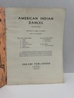 Vintage American Indian Dances Cut And Color Book 1952 Unused History