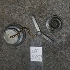 Vintage Maytag Model 72 D Engine Parts Accessories Chained Fuel Cap   Drain Plug