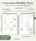 Academic Planner 2026-2027  Hardcover Weekly And Monthly Calendar Planner Fro   