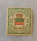 Heligoland  20     1 Shilling Green   Carmine     Mint Og     1876 German States F vf