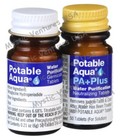 Potable Aqua Pa  Plus Drinking Water Purification Tablets 50ct Treats 25 Quarts