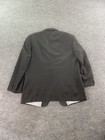 Vintage Christian Dior Tuxedo Jacket 50 L Black Wool Formal Wedding Luxury Satin