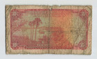 Rhodesia   Nyasaland 10 Shillings 1961  16 1 61   P-20b  Low Grade  Qeii  K3