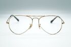 New Ray Ban Rb 6489 2500 Gold Eyeglasses Frame Rx 55-14