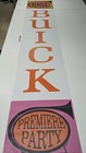 Buick 1967 Vintage Style Dealer Banner Promo Ad Sign Pennant