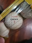 Vintage Htf Rare Spalding Encore 1   2 Golf Balls New In Box Nos
