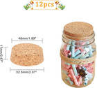 Benecreat 12pcs Wooden Tapered Cork Plugs  1 8 Inch Natural Soft Wood Replacemen