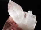 Big  Cathedral Lemurian Quartz Crystal Cluster 100  Natural Brazil 344gr