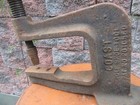 Vintage Cast Iron Coast - Pole Shoes Tool Cobbler Bench Manual Industrial Press