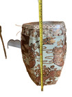 Vintage Mid Century Chinese Hand Painted Porcelain Garden Stool