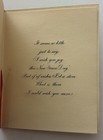Vintage New Year Greetings Card With Red Ribbon And Wreath Door Ephemera