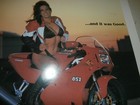 Vintage Ducati 851 Motorcycle Poster Blackmans Cycle Emmaus Pa Bmw Yamaha Honda