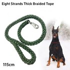 Large Dog Leash Nylon Braided Traction Rope Pet Walking Thick Hand Rope