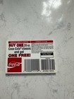 1998 Coca-cola Discount Card