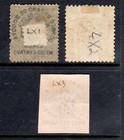 Colombia Scott  lx1-lx3 Bogota Local Stamps Issued 1889-1903