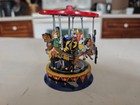 Schylling Horse Carousel Tin Metal Retro Push And Spin Toy