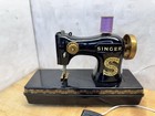 Vintage Toy Singer Sewing Machine Black  1433