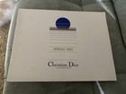Two Vintage Original Spring 1983 Christian Dior Monsieur Sport Clothing Catalogs