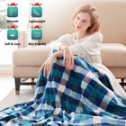 Kata Westinghouse Electric Blanket Heated King Size 100  X 90   Green Plaid